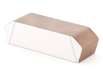 COCKTAIL - Upholstered rectangular velvet pouf by Stylish Club - view 3